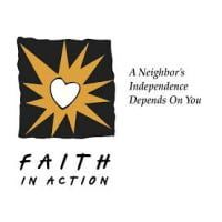 Logo: Black square with yellow burst around a white heart, text 