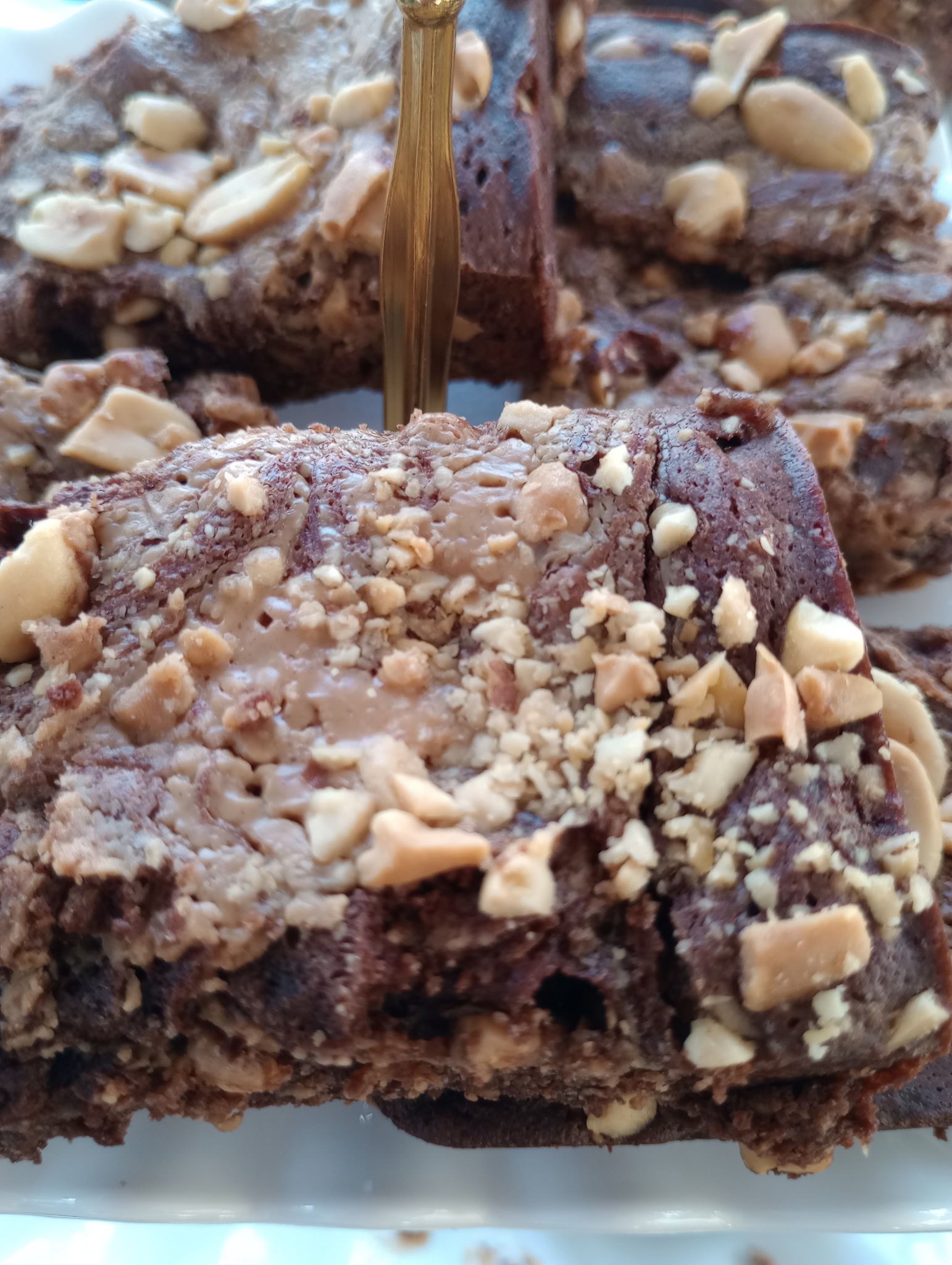Peanut Butter Crunch Brownies (Per Dozen)