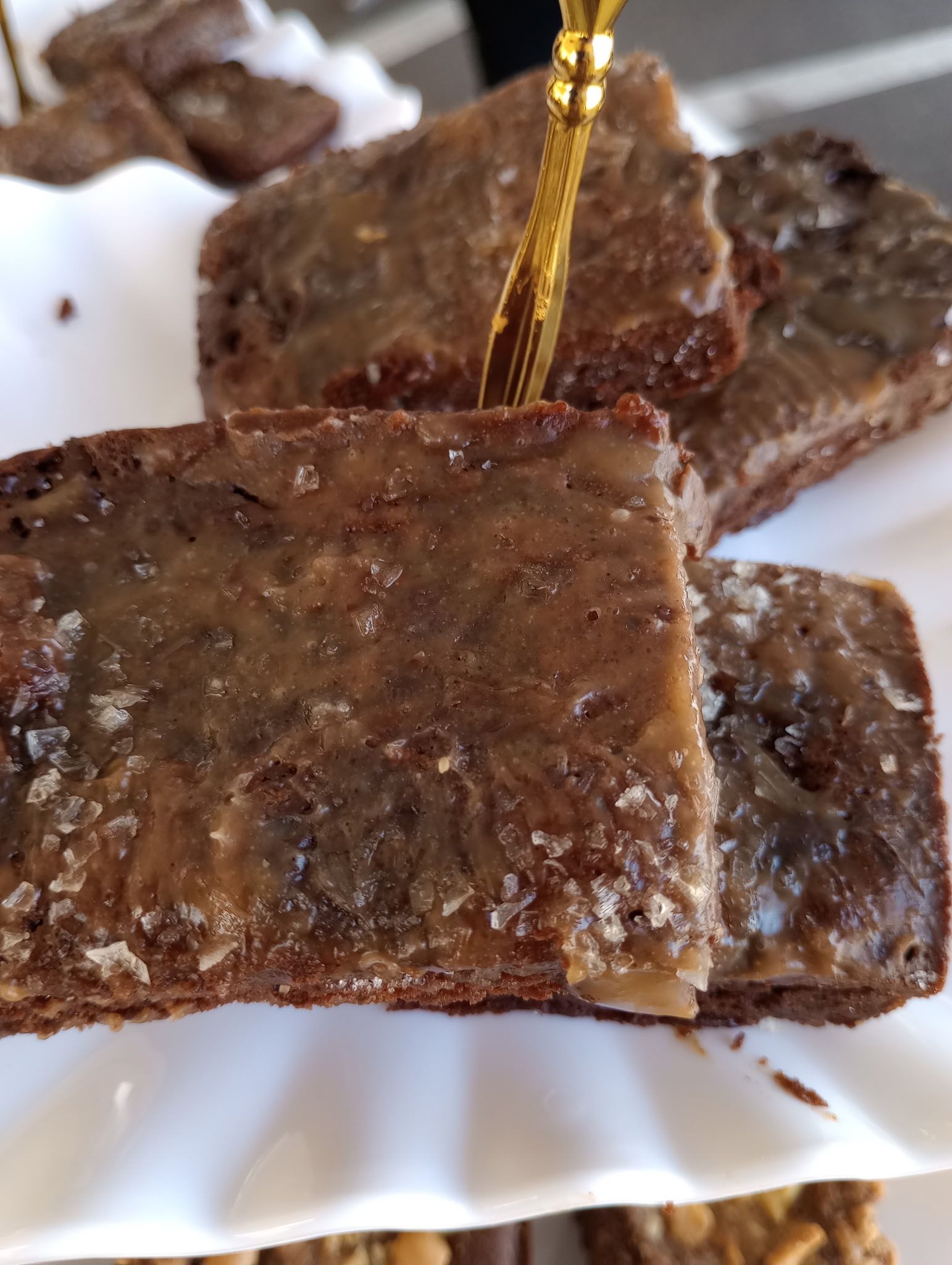 Salted Caramel Brownies (Per Dozen)