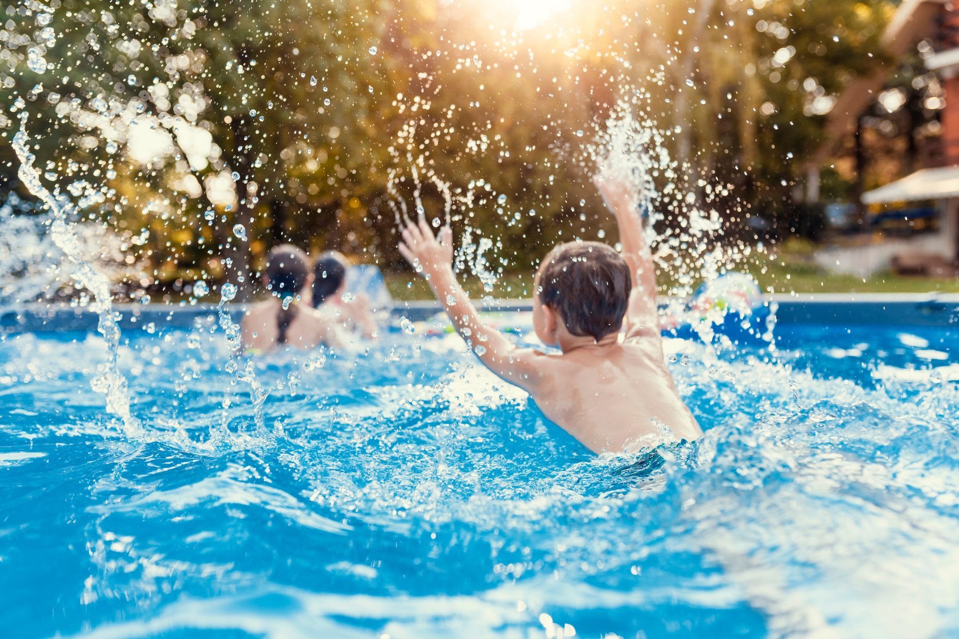 Pool During Summer — Gulliver, QLD — Concrete Pool Repairs