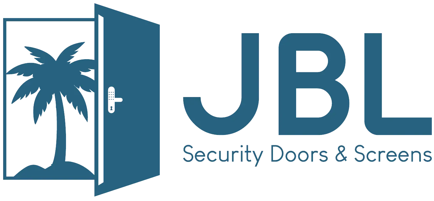 JBL Security Doors & Screens Logo - a Port Douglas based trade business in the security screens and doors industry