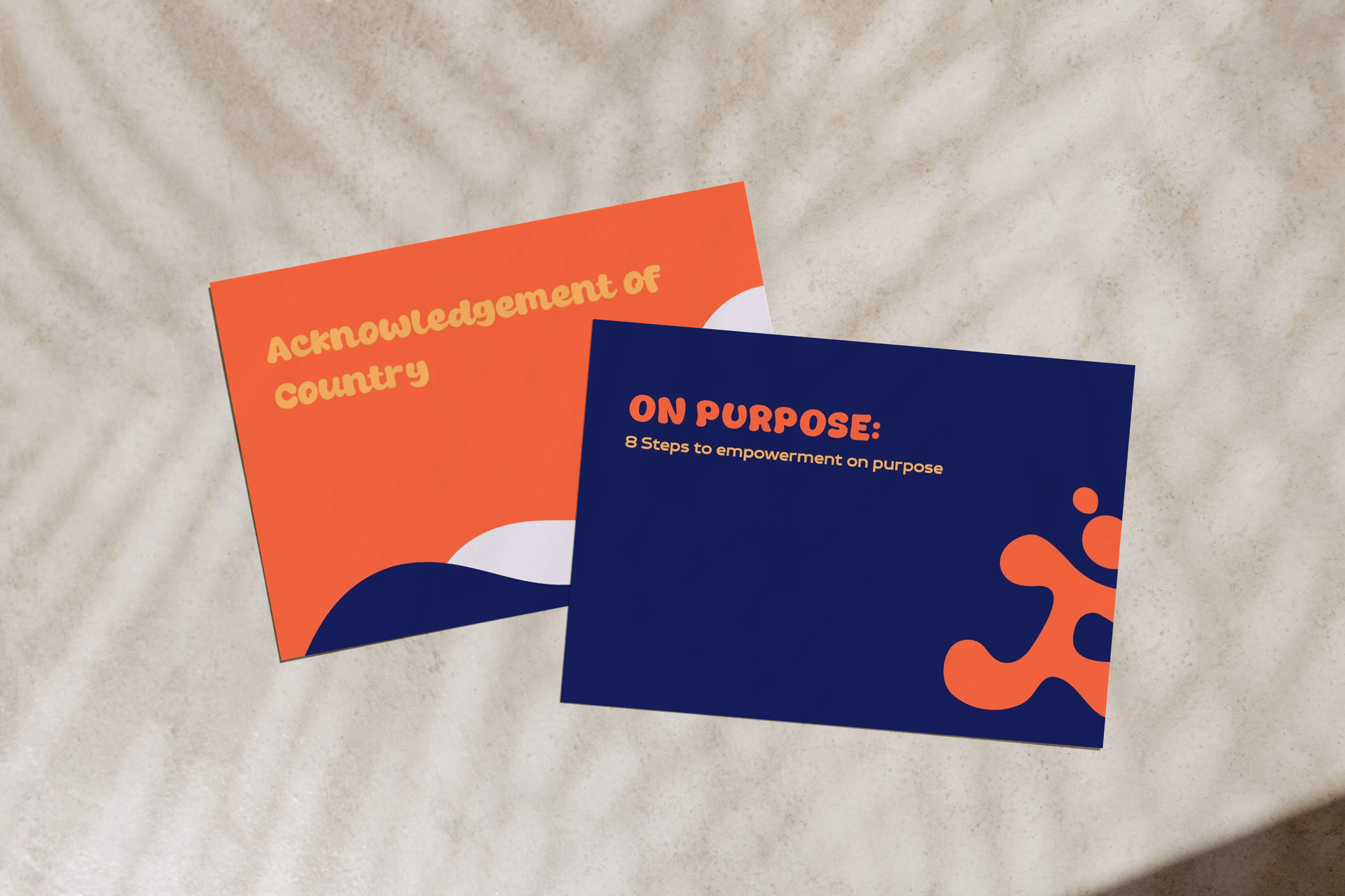Graphic Design for a presentation for The Female Co, a Far North Queensland not-for-profit supporting young female athletes