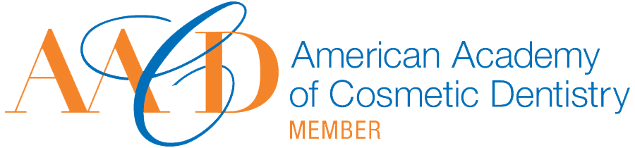 The logo for the american academy of cosmetic dentistry
