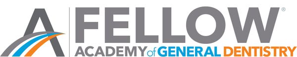The logo for a fellow academy of general dentistry