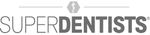A logo for superdentists is shown in black and white.