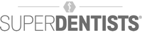 A logo for superdentists is shown in black and white.