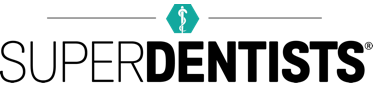 A logo for a company called superdentists.