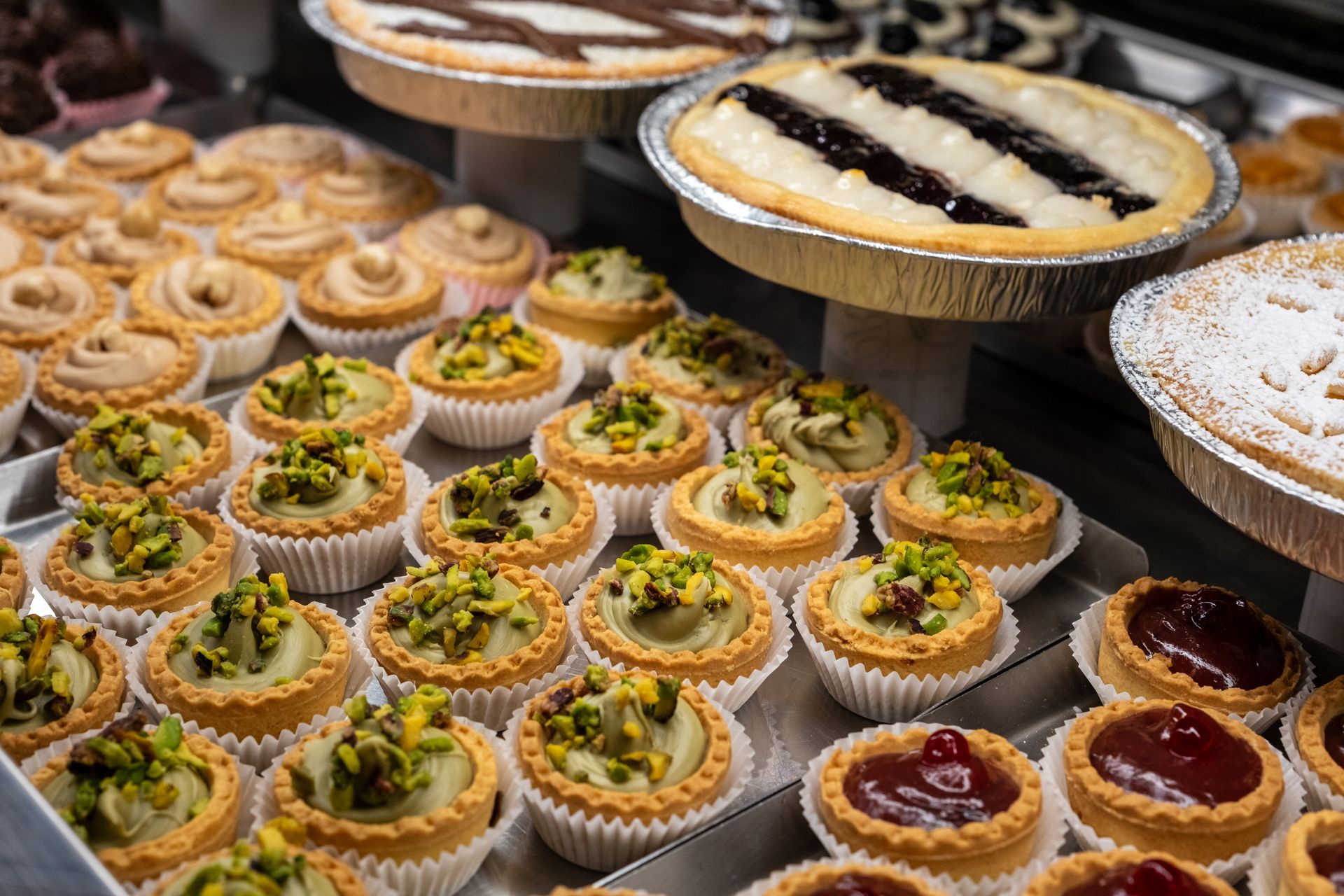 pasticcini con creme 