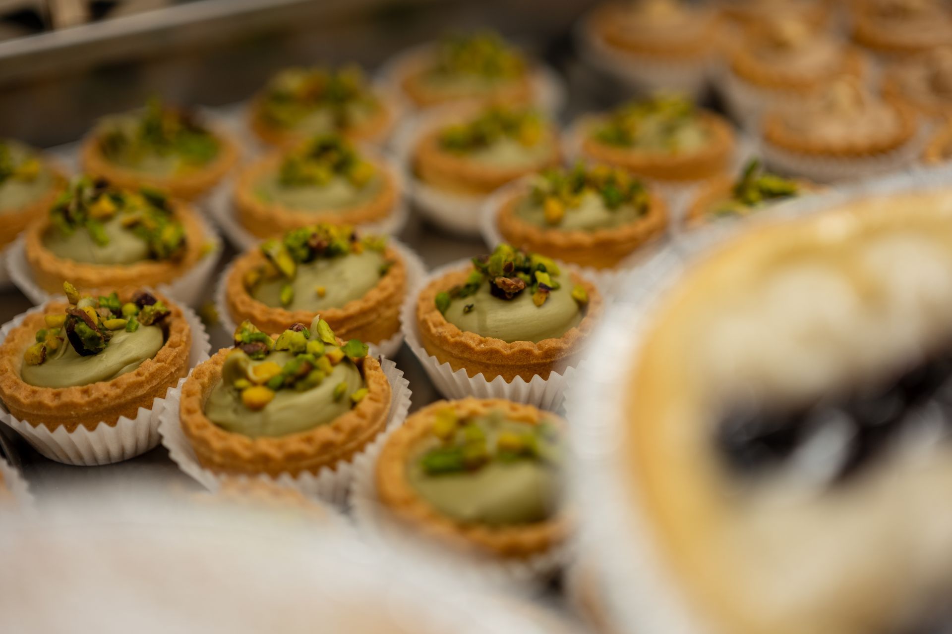 pasticcini al pistacchio