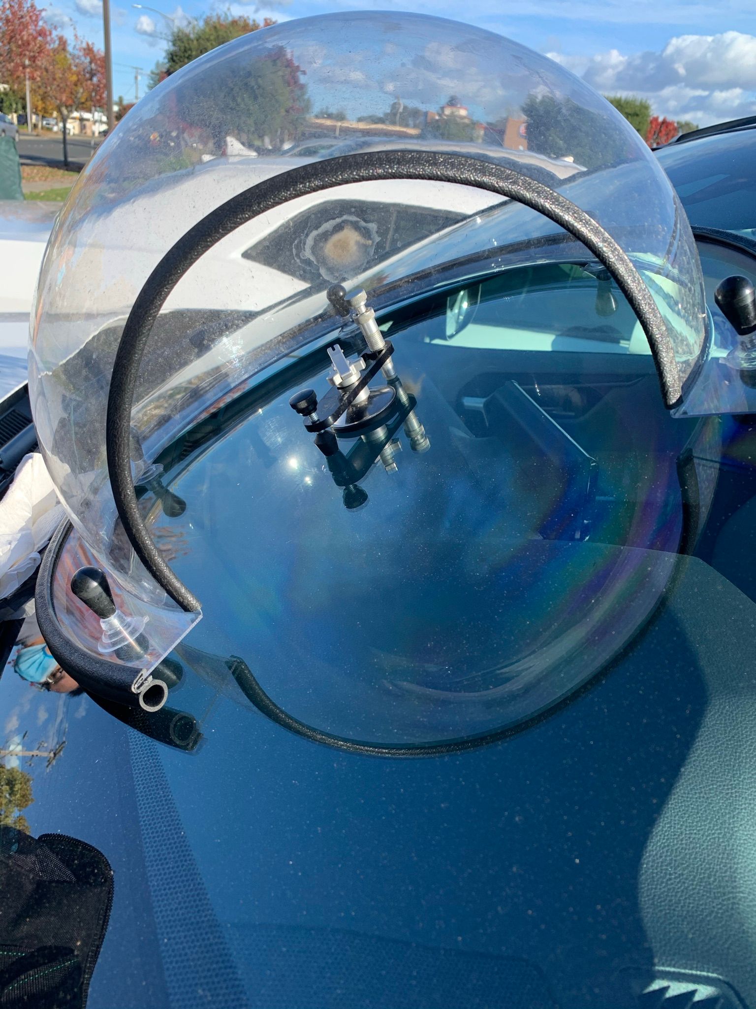 Windshield rock chip repair near Santa Rosa, CA