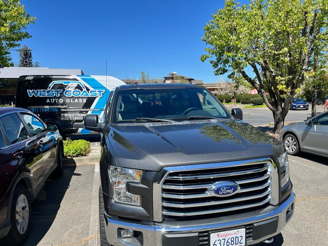 Certified Ford windshield replacement in Santa Rosa, CA