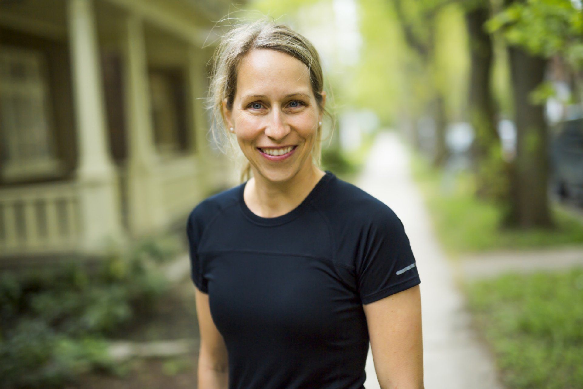 mature active woman
