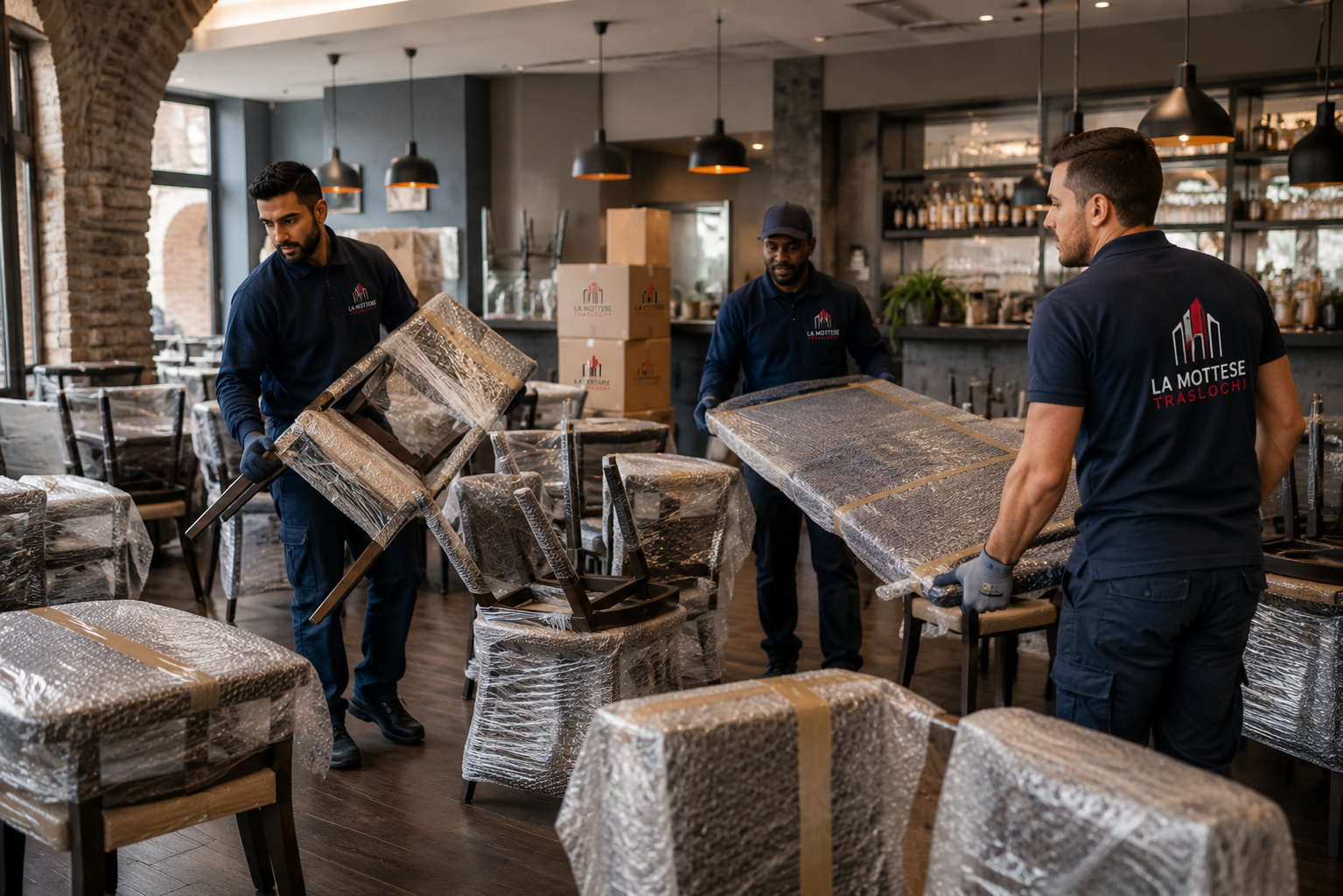 Trasloco esercizio commerciale
