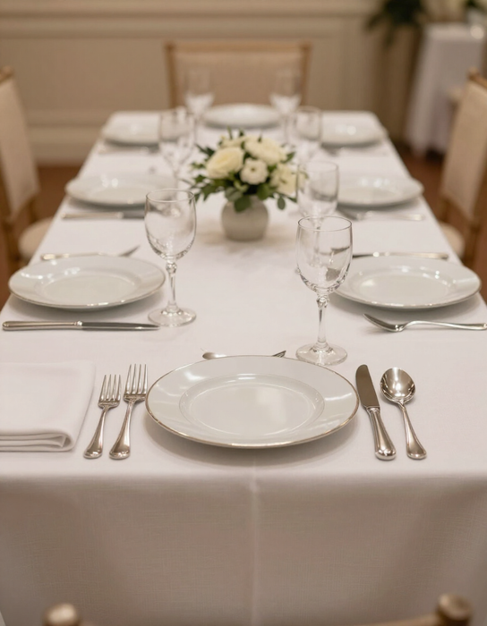 Mesa formal ambientada