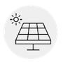 Solaranlage stabile Unterkonstruktion