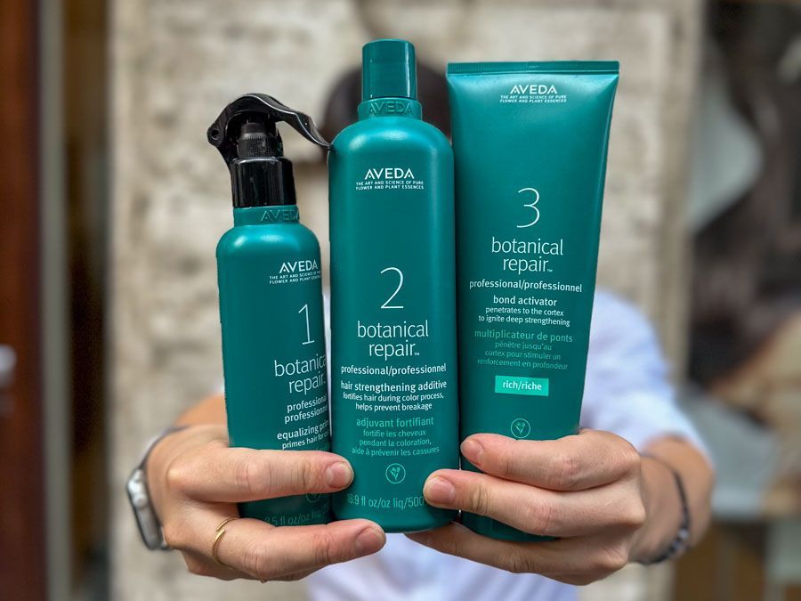 prodotti bio  e vegan Aveda salone Jeune Ange Milano