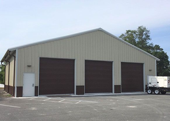 Metal warehouse construction in Spring Colorado for commercial use