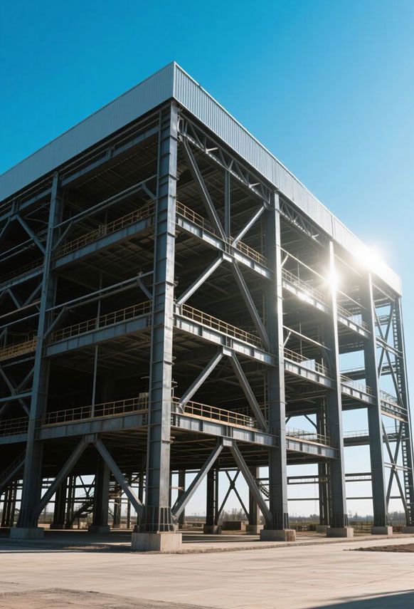 Metal warehouse construction in Spring Colorado for commercial use