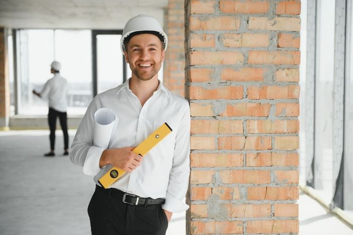 Commercial metal building contractors constructing office buildings