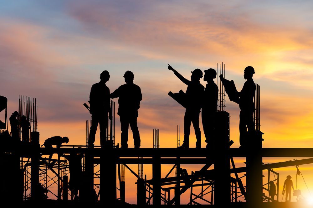 Custom steel building construction services for industrial projects