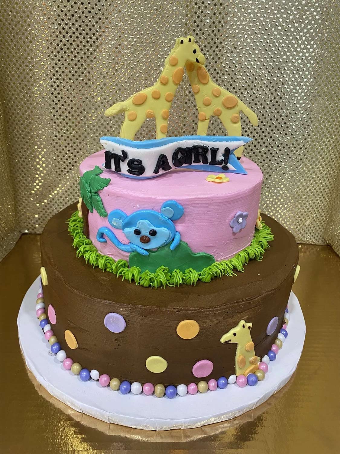 Gender Reveal Cake — Amsterdam, NY — Rosito's Bakery