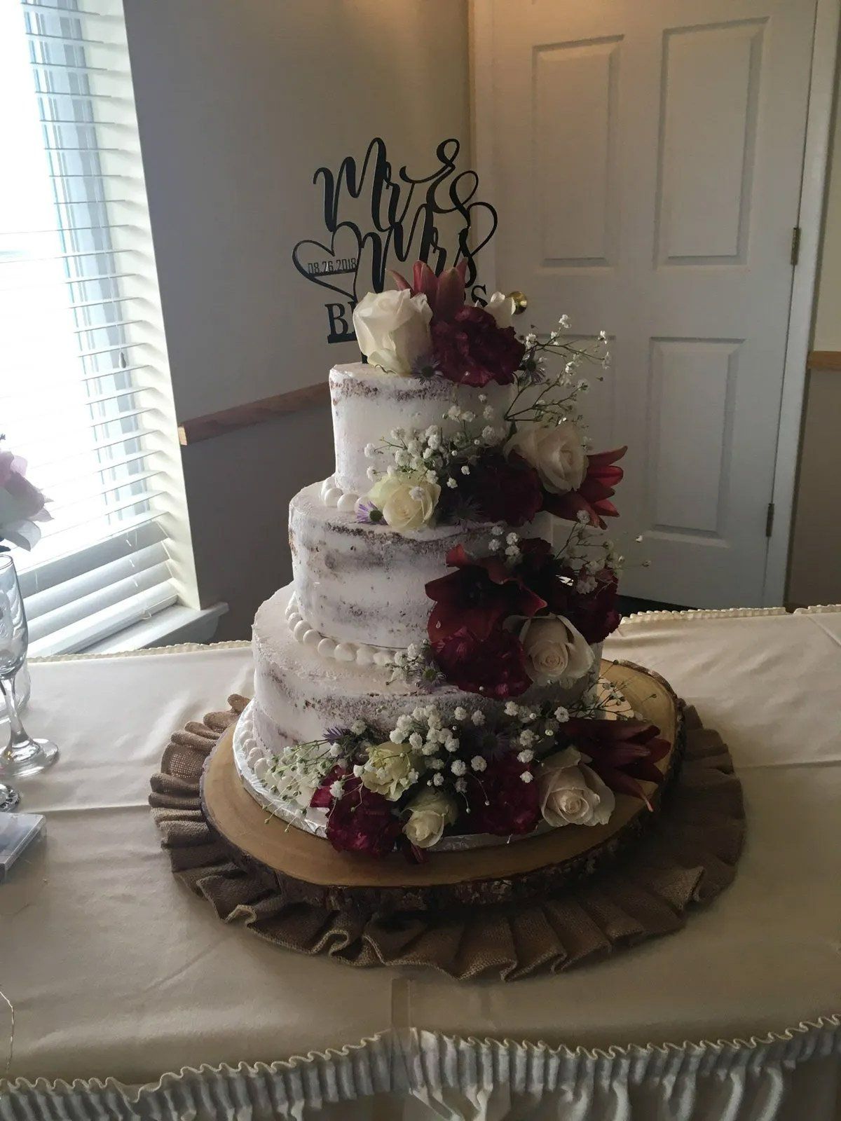 Wedding Cake in Room — Amsterdam, NY — Rosito's Bakery