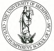 The university of memphis cecil c. humphreys school of law logo