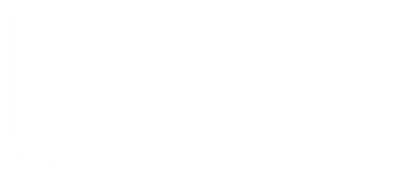 NAA logo white