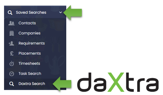 A screenshot of a website called daxtra
