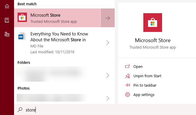 A screenshot of the microsoft store on a computer.