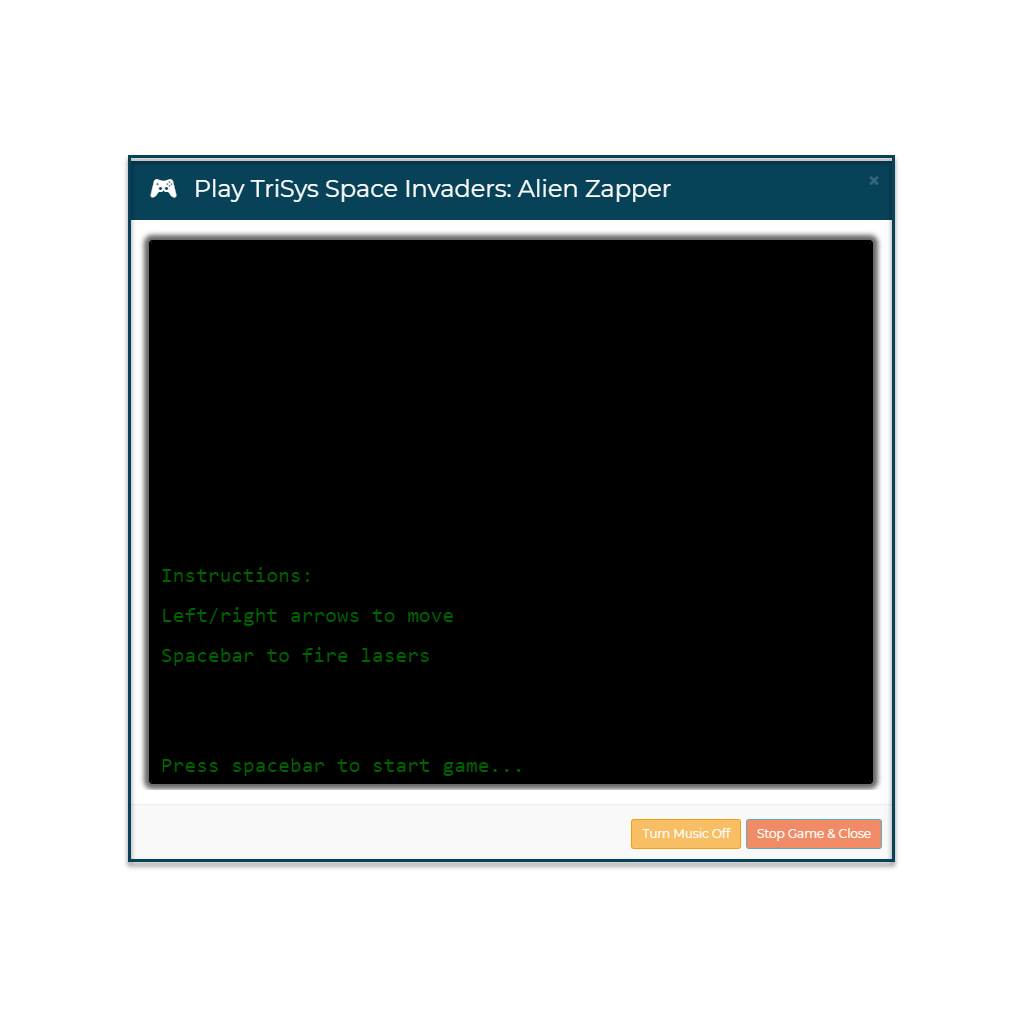 A computer screen with a black background and a few words on it.
