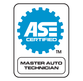 ASE Certified Master Auto Technician badge