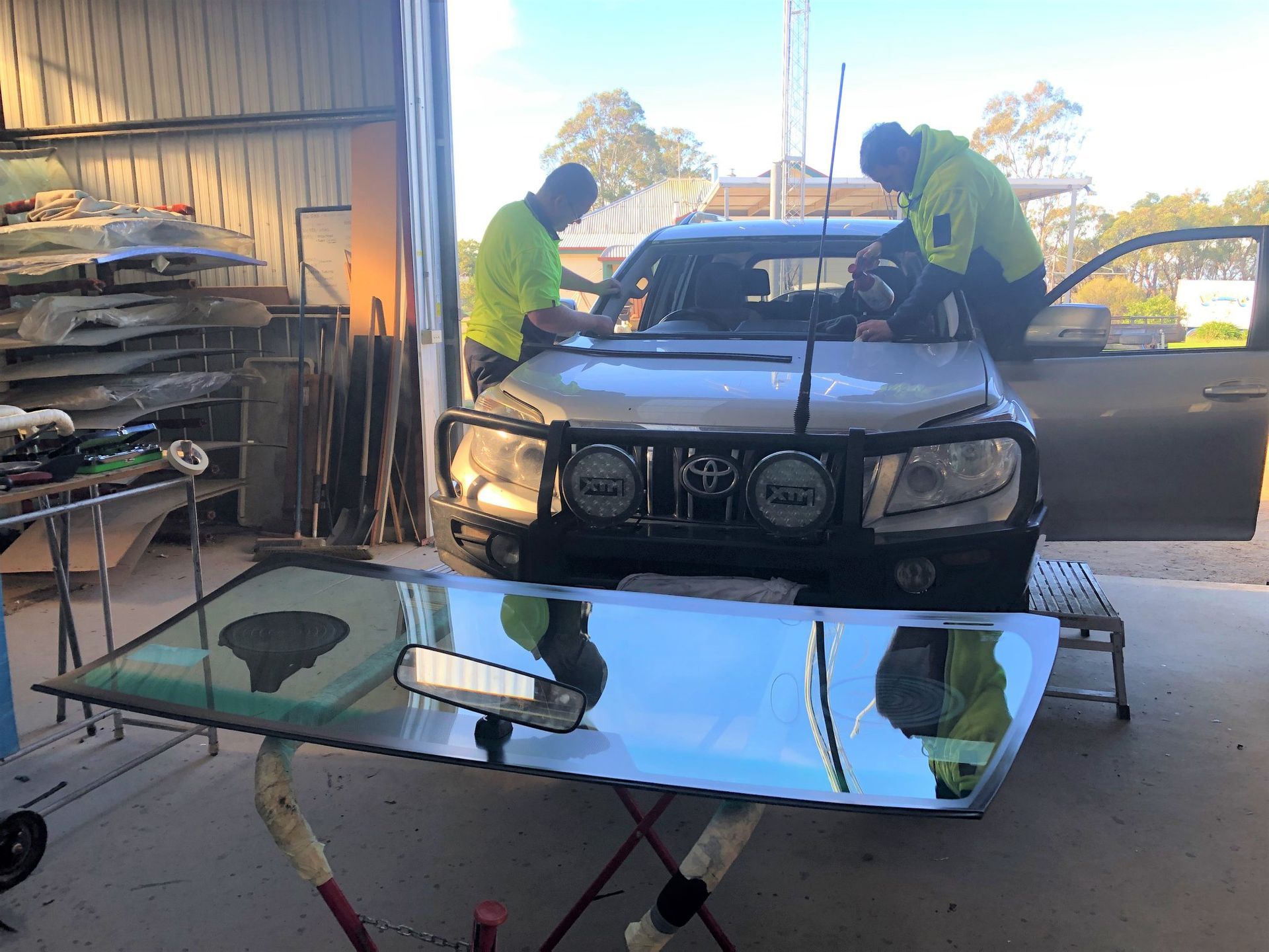 A Blue Car Already Installed a Windscreen and Ready to Out | Lucknow, VIC | Bairnsdale Windscreens A Blue Car Already Installed a Windscreen and Ready to Out | Lucknow, VIC | Bairnsdale Windscreens