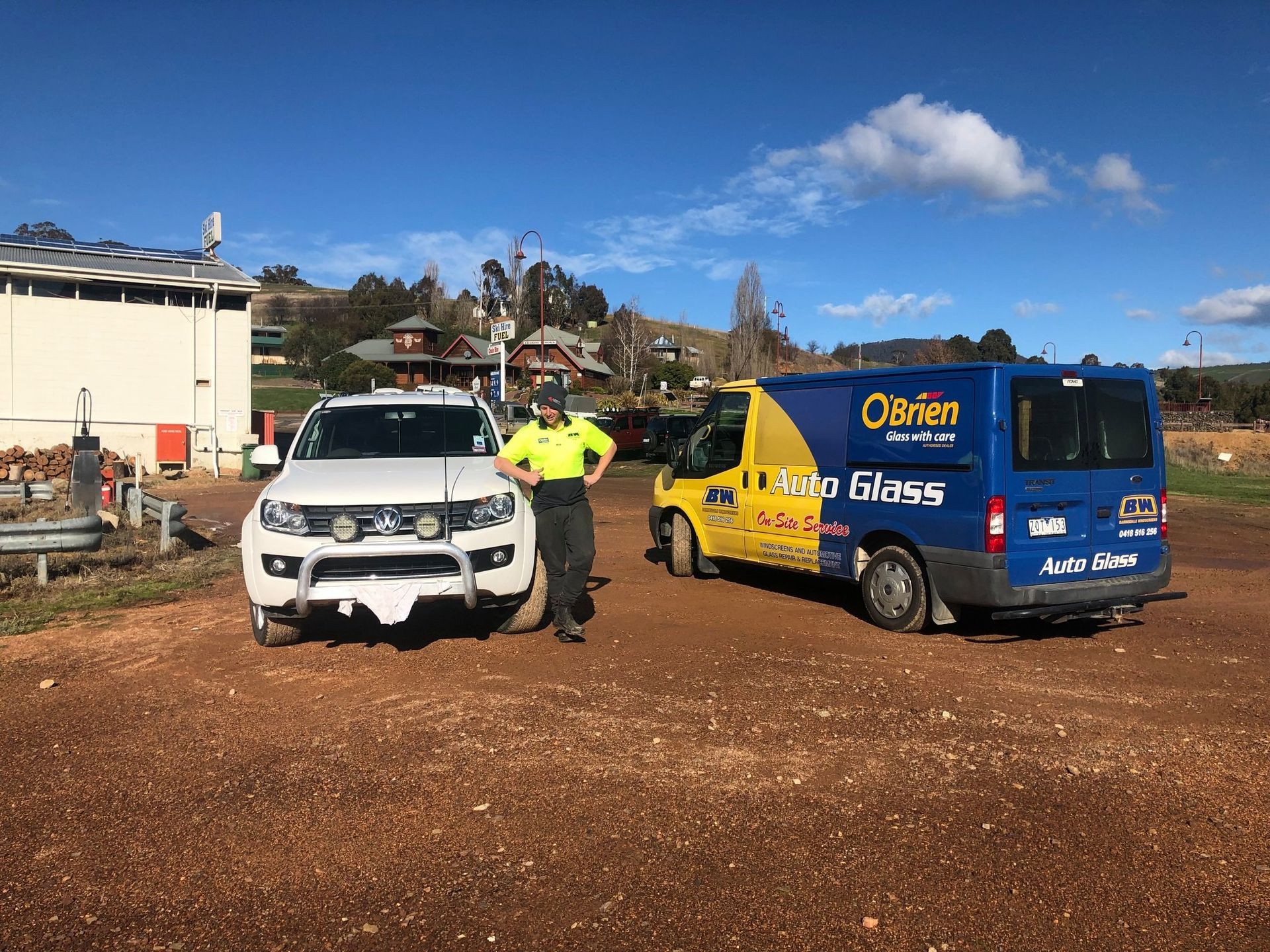 A White Car Ready to Repair a Windscreen | Lucknow, VIC | Bairnsdale Windscreens A White Car Ready to Repair a Windscreen | Lucknow, VIC | Bairnsdale Windscreens
