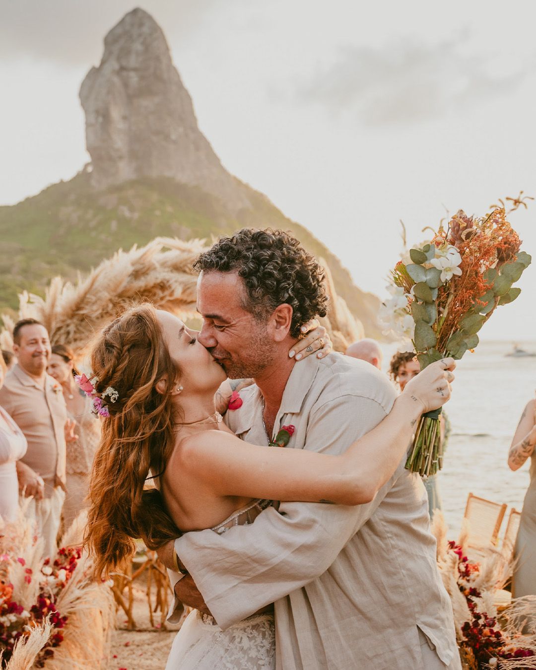 casamento em Fernando de Noronha - ensaio fotográfico - Marco Luque e Jessica correia