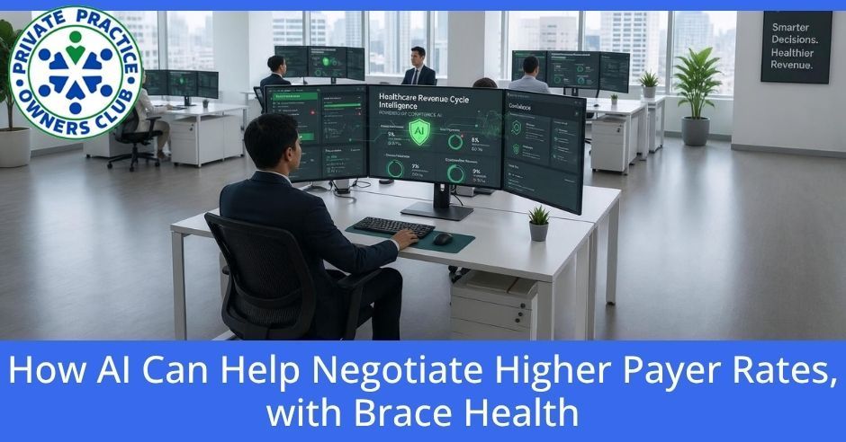 Private Practice Owners Club | David O'Hara | Negotiate Payer Rates