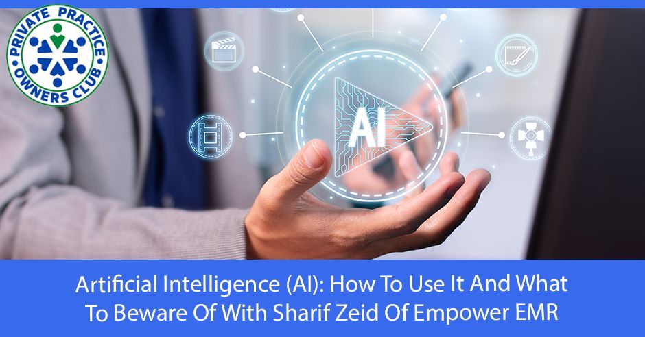 Private Practice Owners Club (formerly Physical Therapy Owners Club) | Sharif Zeid | Artificial Intelligence