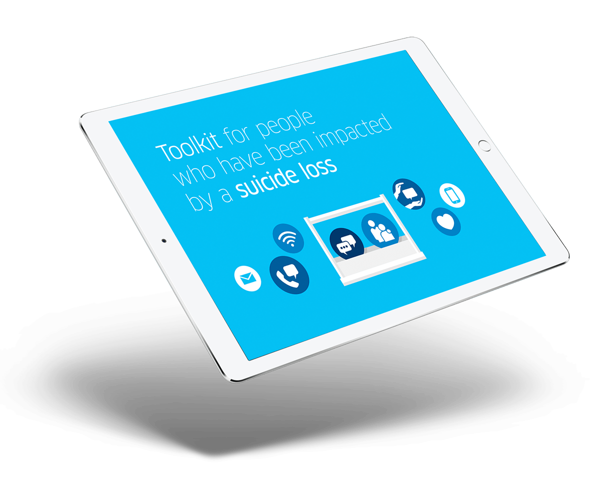 Toolkit for people who have been impacted by a suicide loss