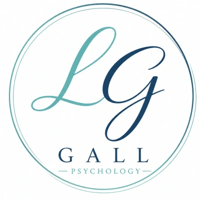 A black and white logo for gil good life collective.