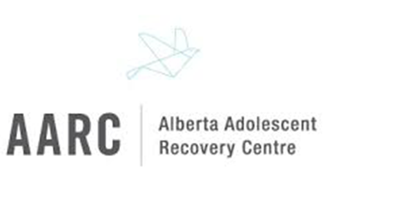 The logo for the alberta adolescent recovery centre
