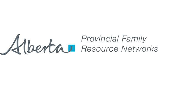 The logo for the alberta provincial family resource networks.