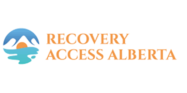A logo for the recovery access alberta