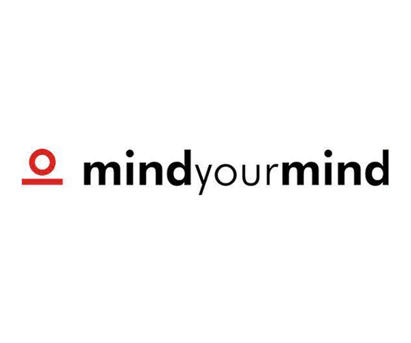The mind your mind logo is on a white background.