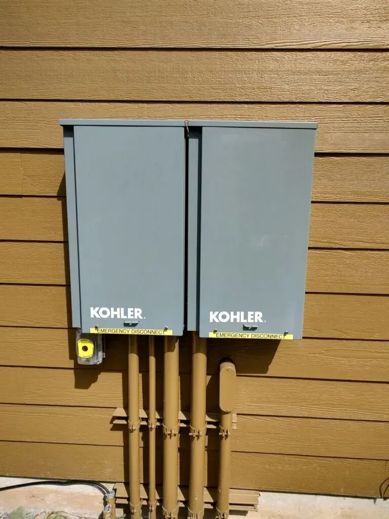 dual service panels