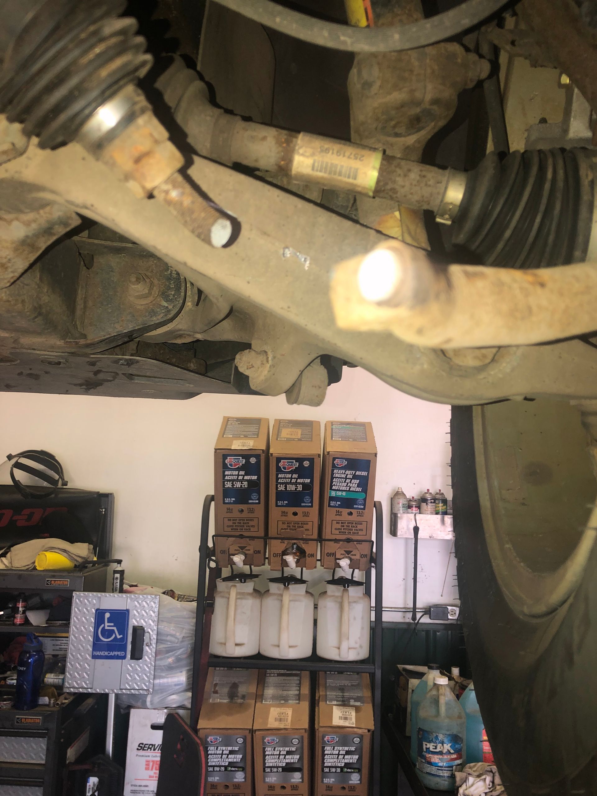Car undercarriage with suspension components | Southside Automotive Inc.