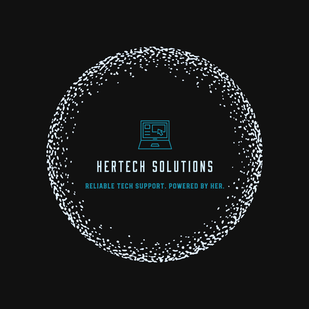 HerTech Solutions logo for website header