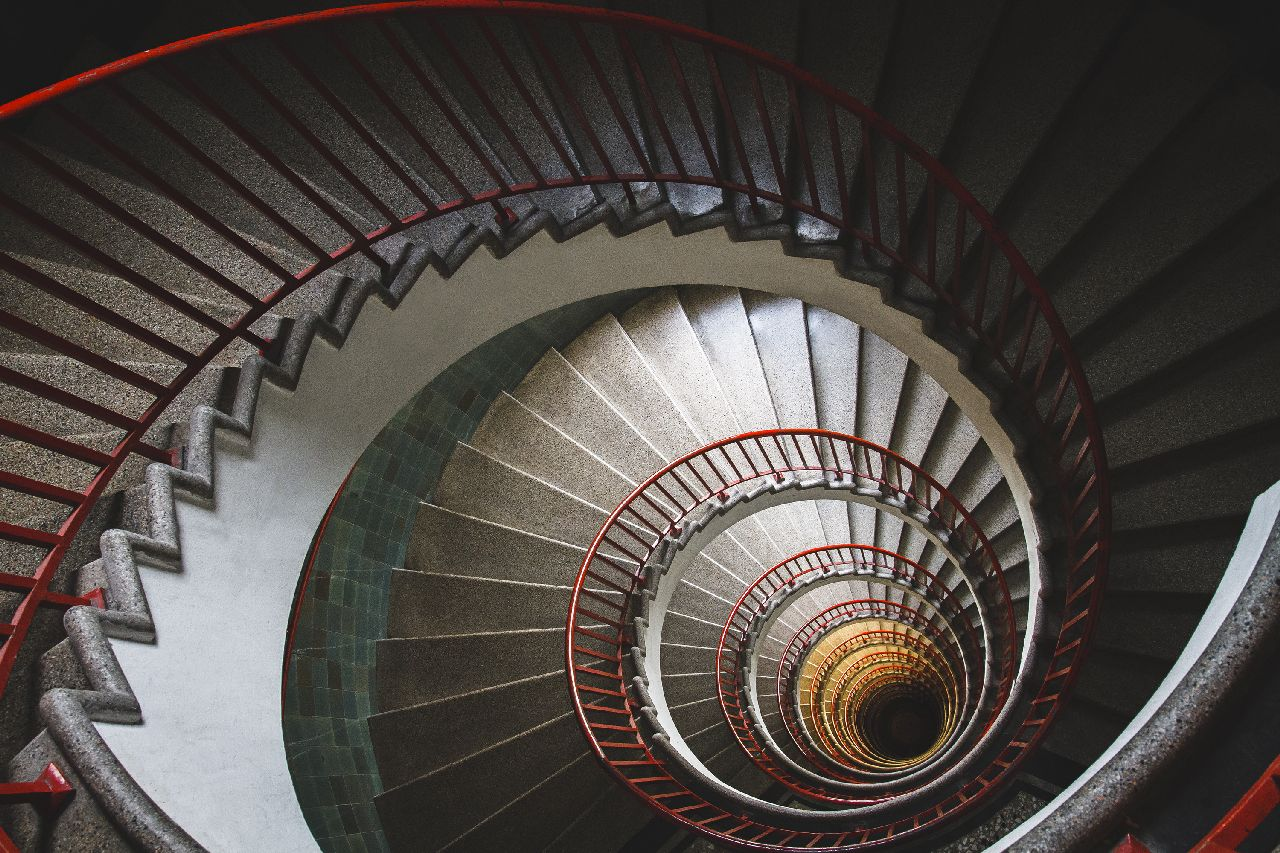 Nebotičnik staircase
