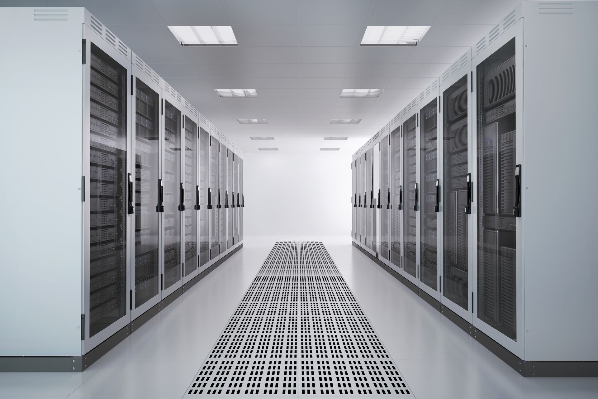 There are a lot of servers in this room.