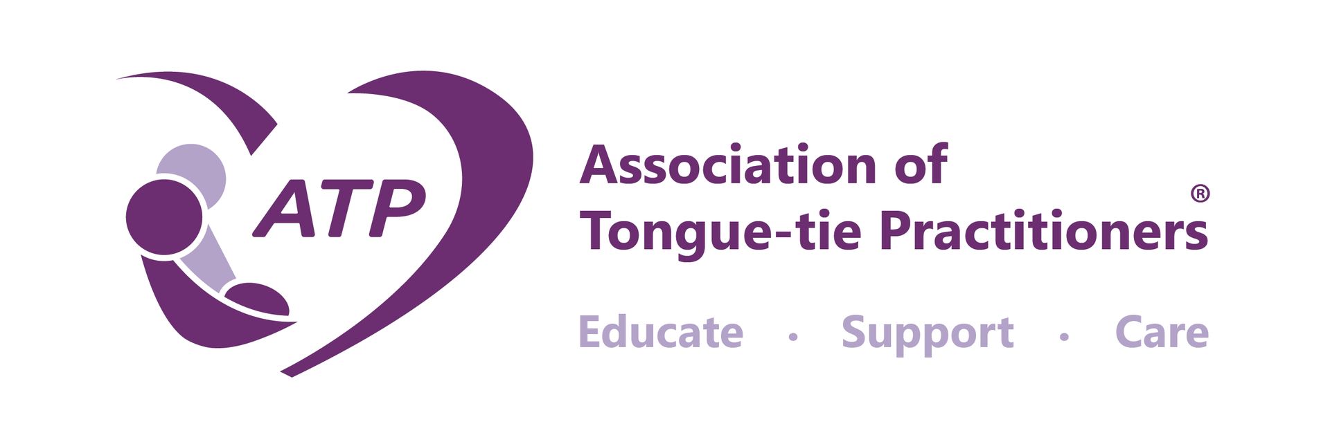 the logo for the association of tongue-tie practitioners