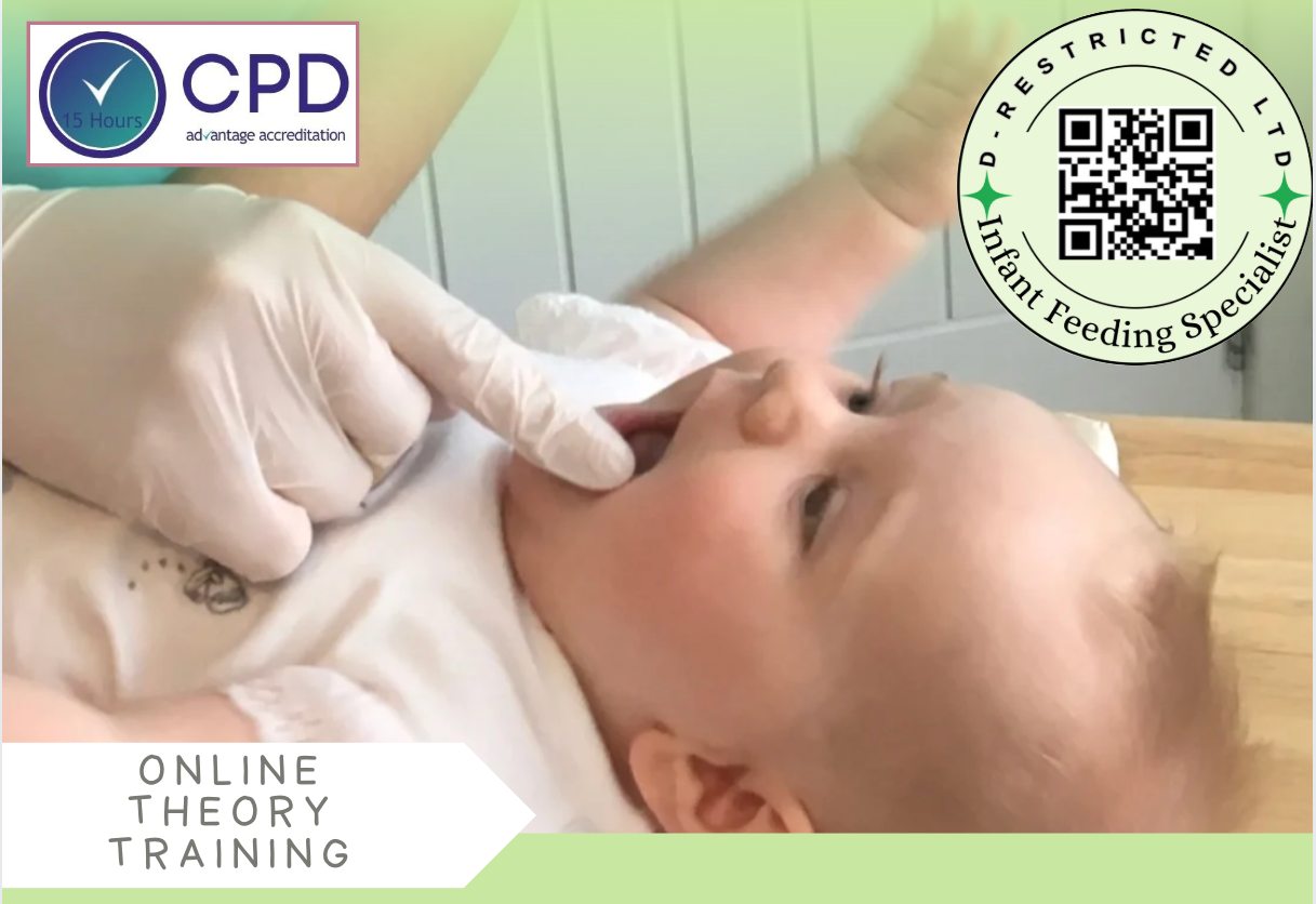 infant tongue-tie training oral function assessment
